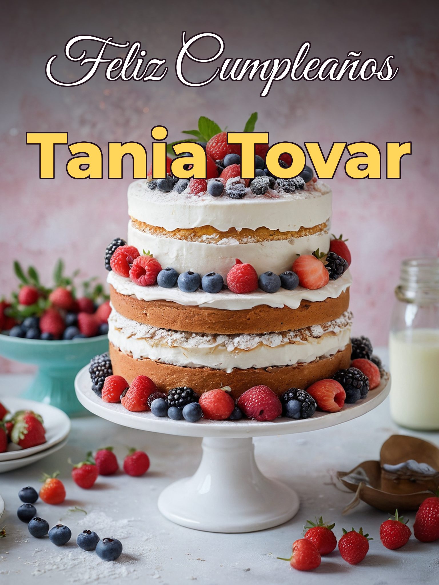 Feliz cumpleaños tania tovar