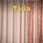 feliz cumpleaños taria