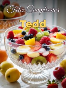 Feliz cumpleaños tedd