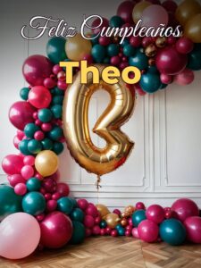 Feliz cumpleaños theo