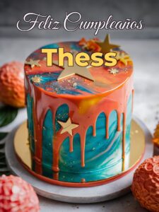Feliz cumpleaños thess