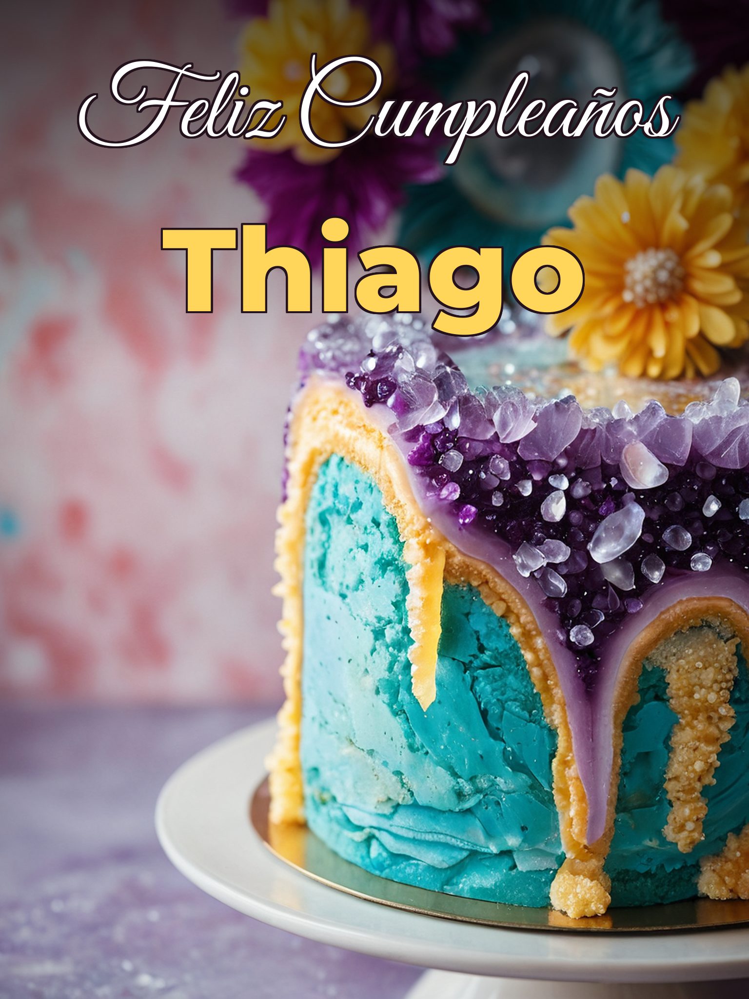 Feliz cumpleaños thiago