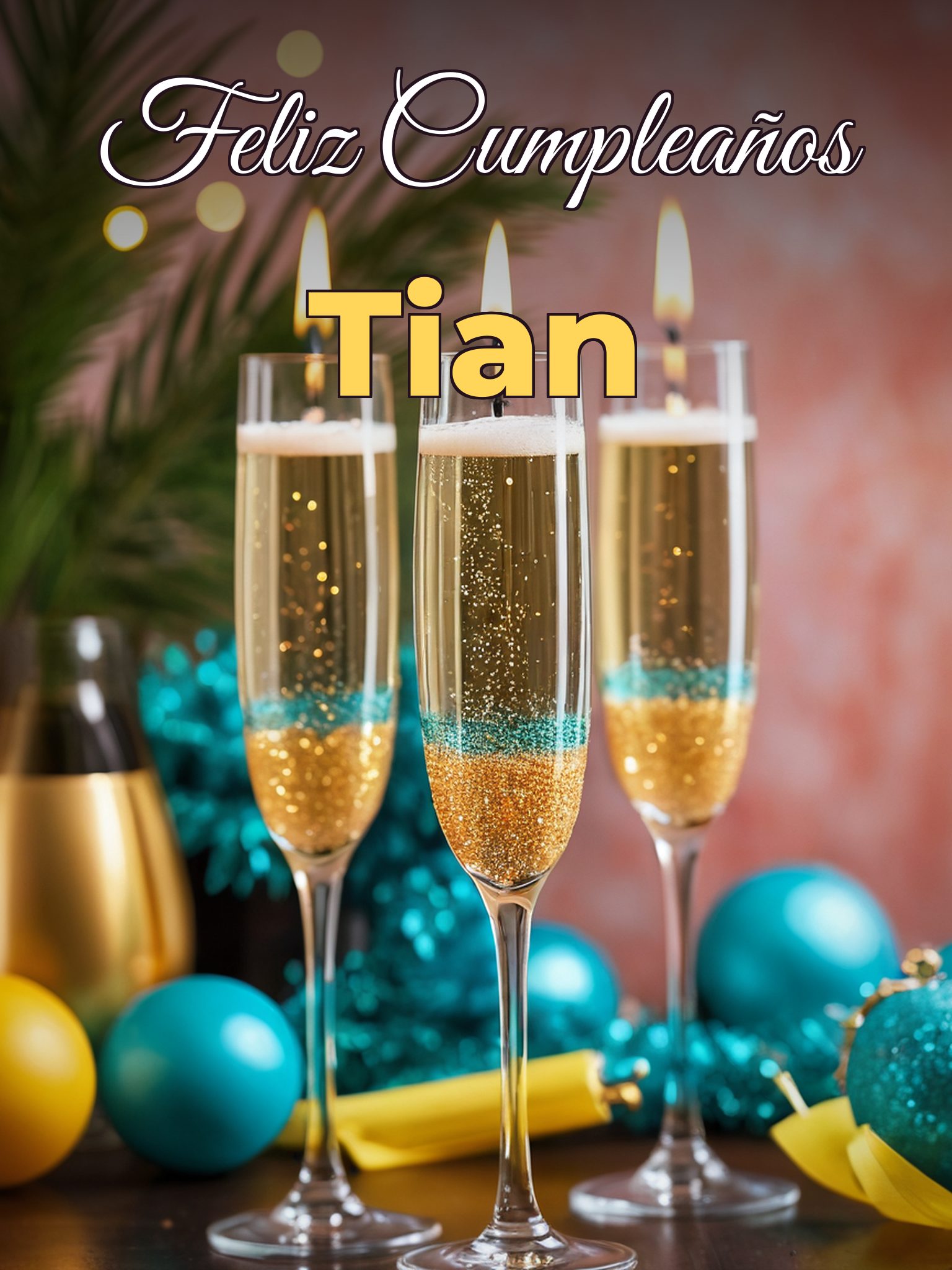 Feliz cumpleaños tian