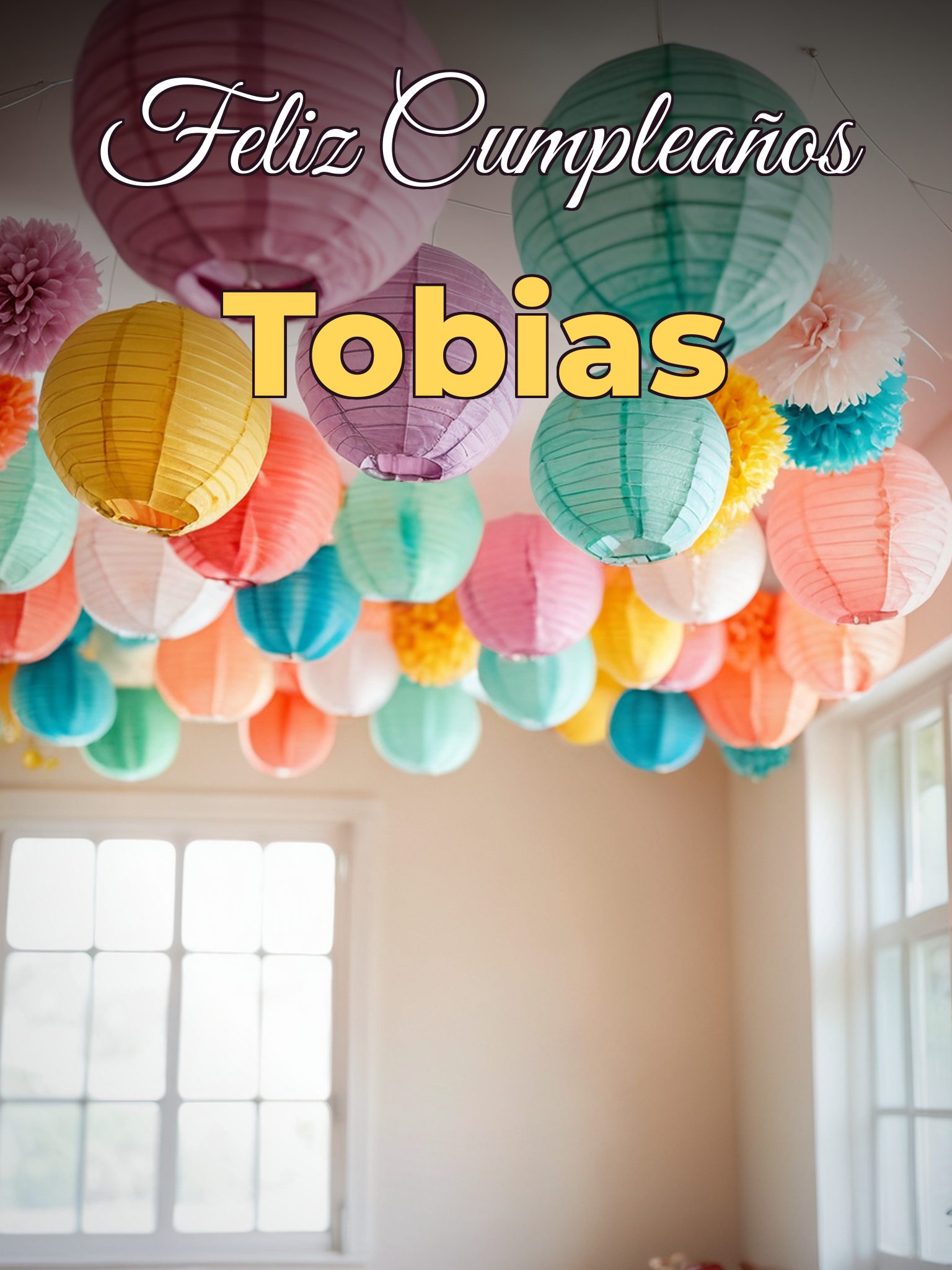 Feliz cumpleaños tobias
