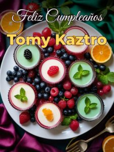 Feliz cumpleaños tomy kaztro