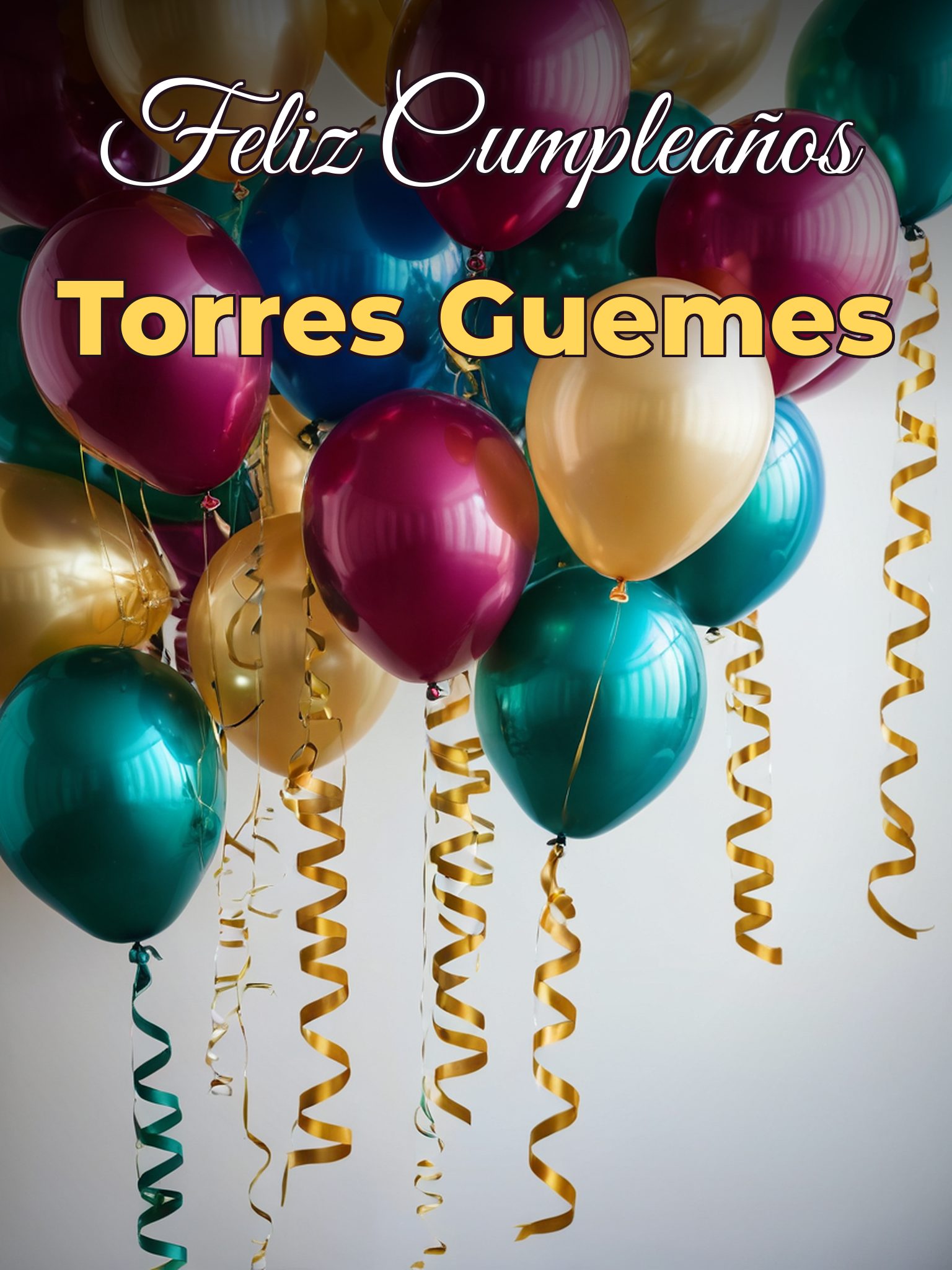 Feliz cumpleaños torres guemes