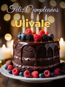Feliz cumpleaños ulivale