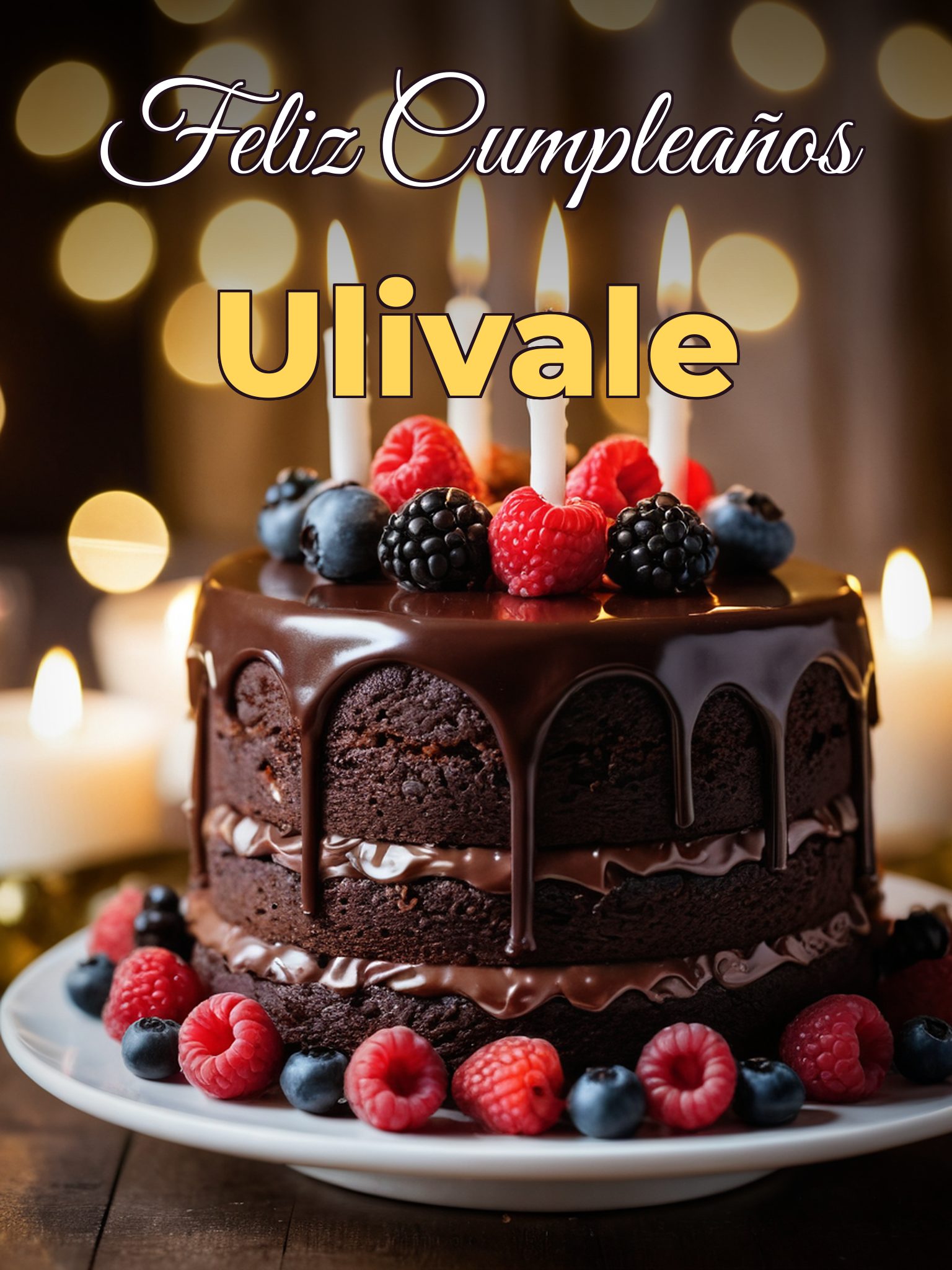Feliz cumpleaños ulivale