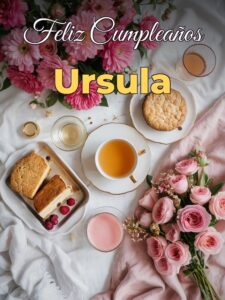 Feliz cumpleaños ursula
