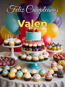 Feliz cumpleaños valen