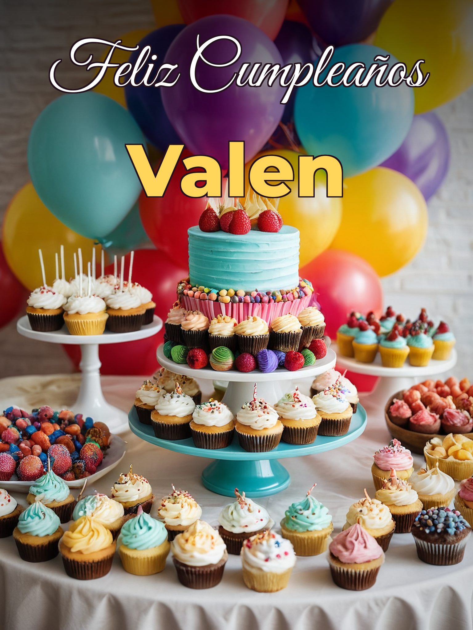 Feliz cumpleaños valen
