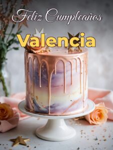 Feliz cumpleaños valencia