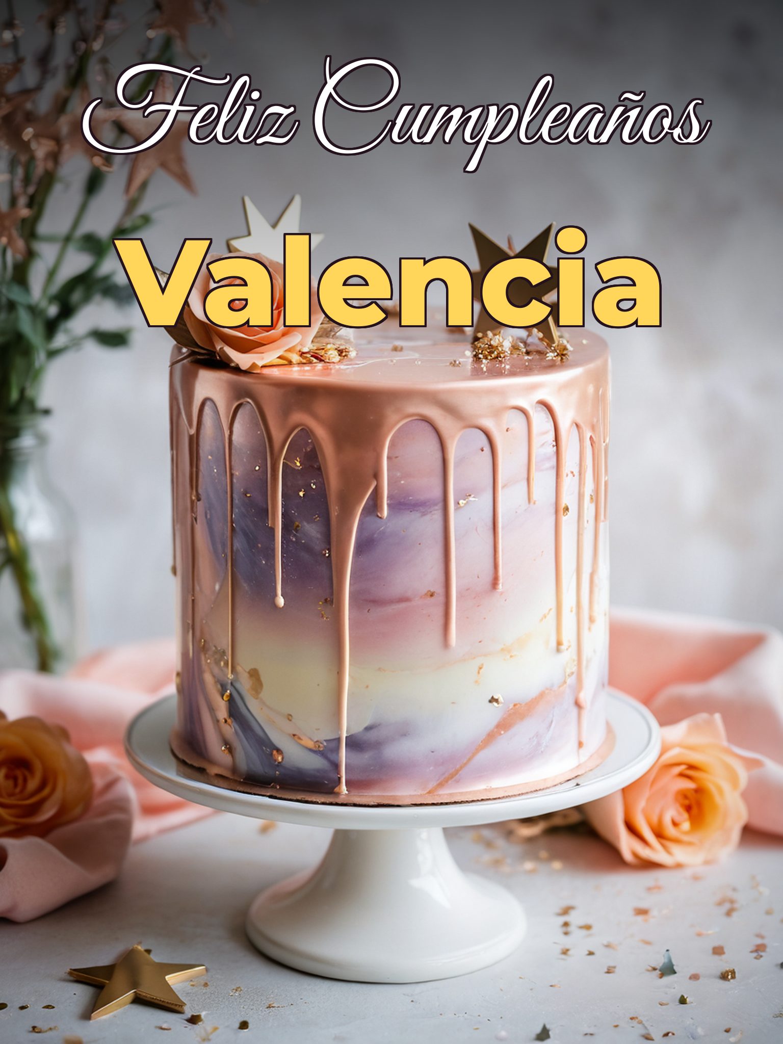 Feliz cumpleaños valencia