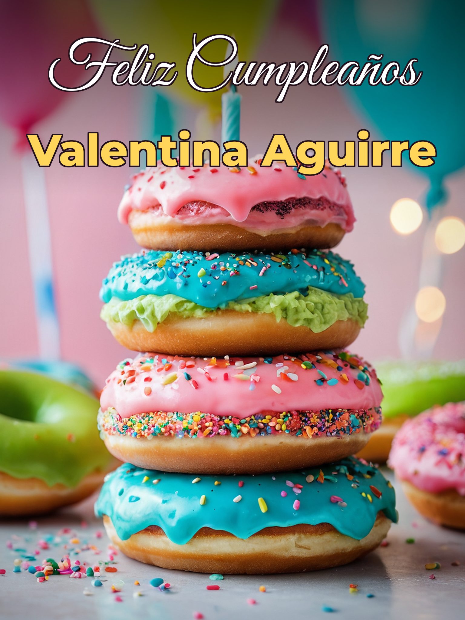 Feliz cumpleaños valentina aguirre