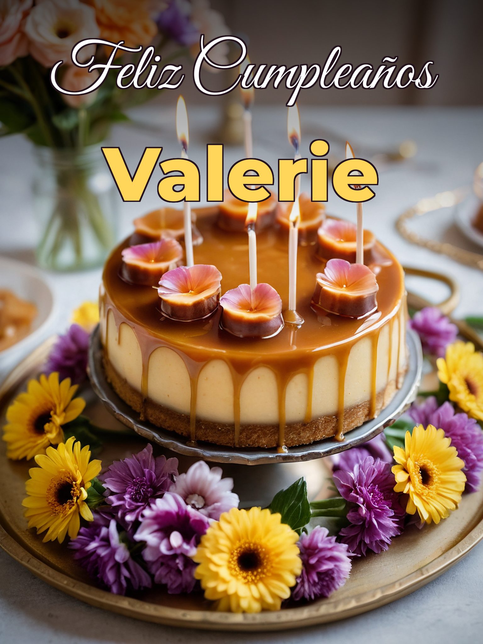 Feliz cumpleaños valerie