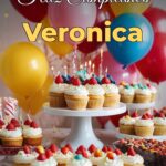 feliz cumpleaños veronica