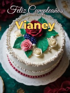 Feliz cumpleaños vianey
