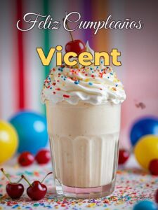 Feliz cumpleaños vicent