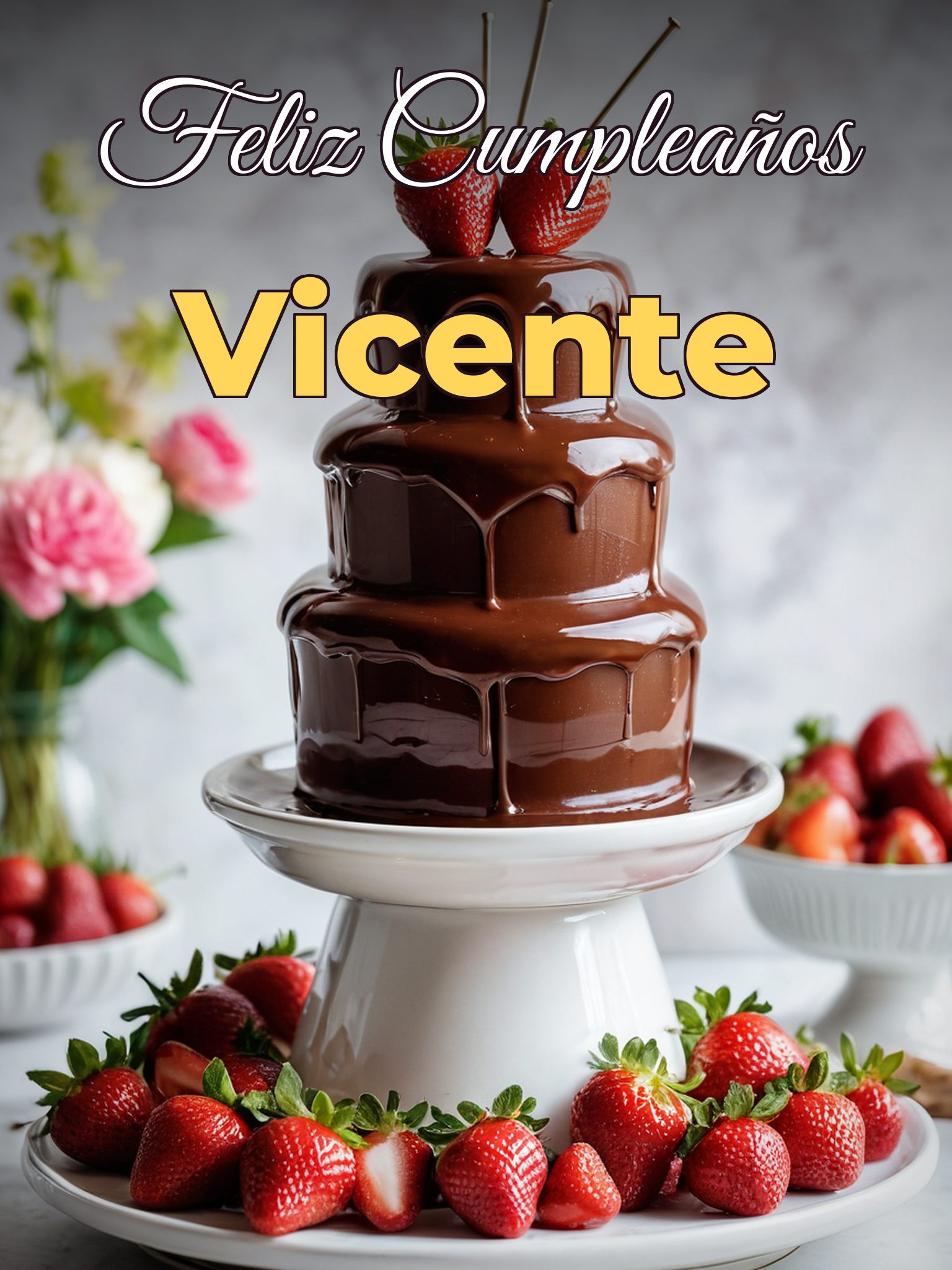 Feliz cumpleaños vicente