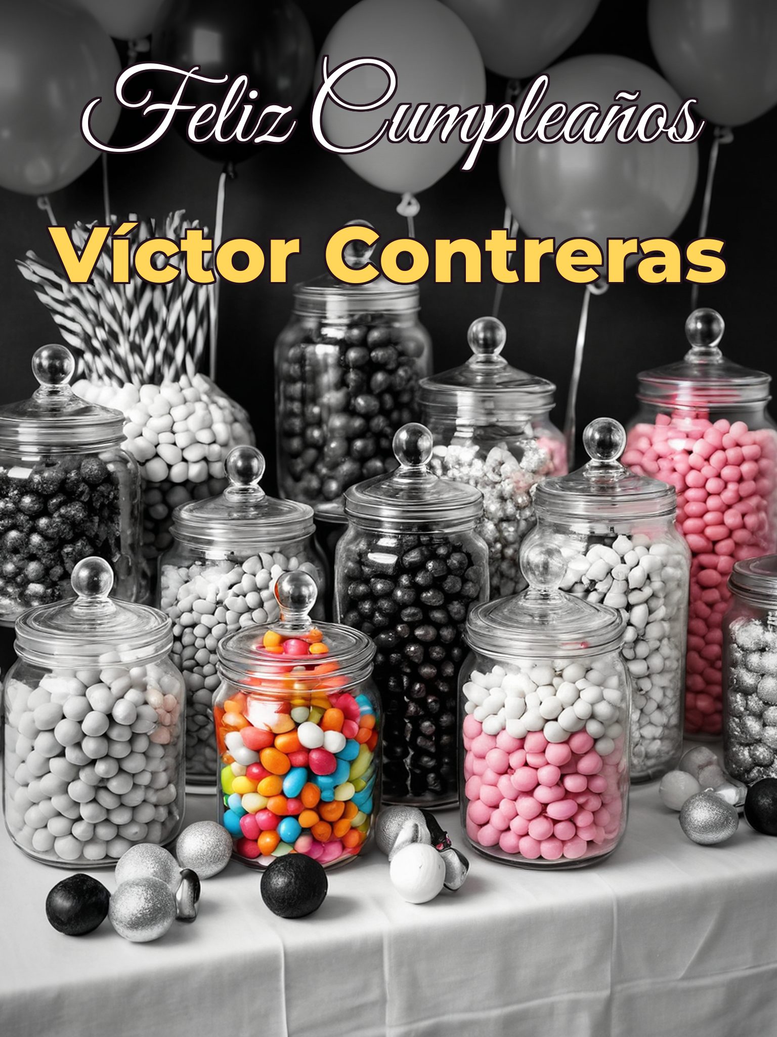 Feliz cumpleaños Víctor contreras