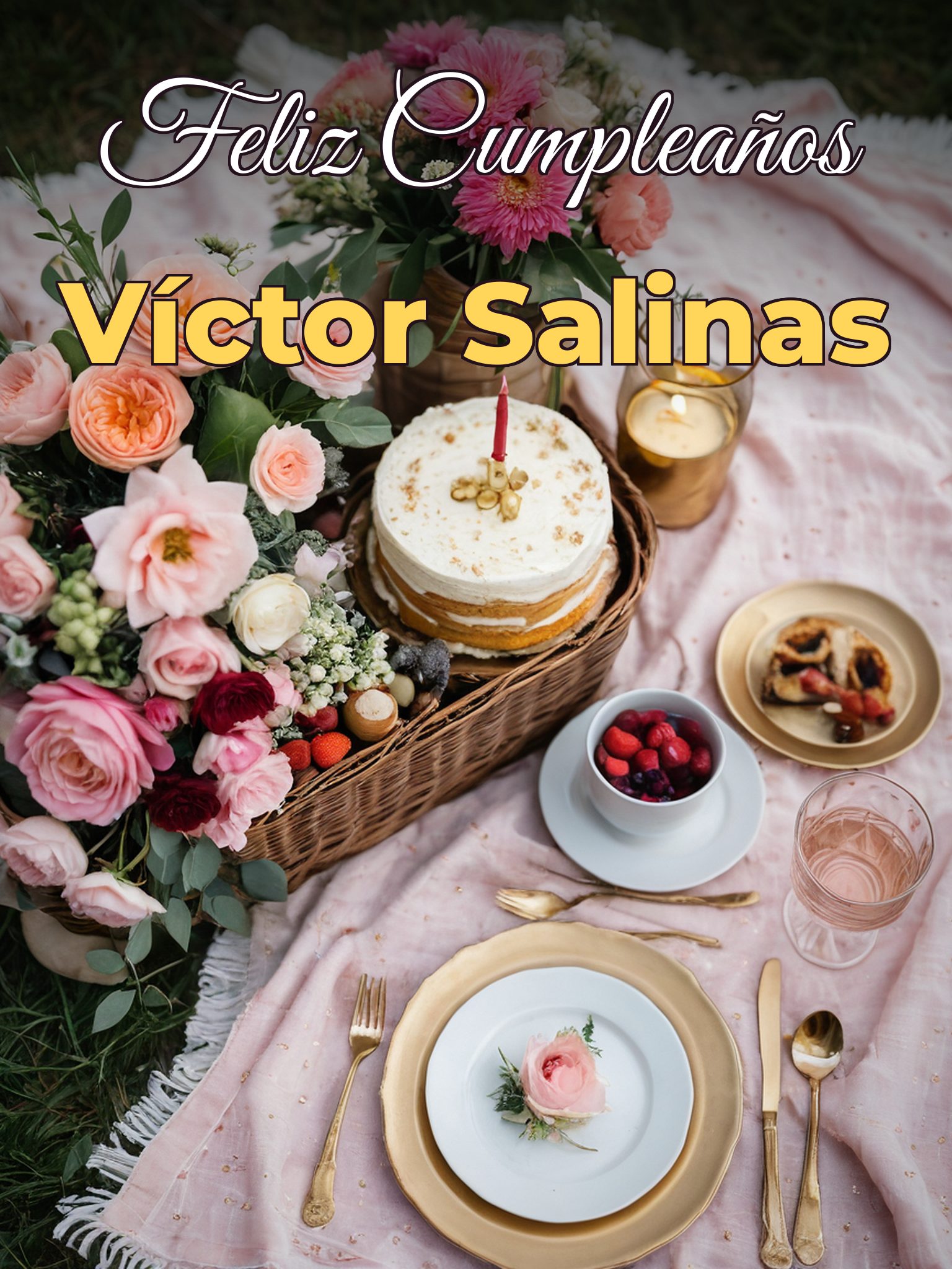 Feliz cumpleaños Víctor salinas