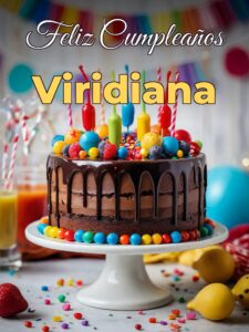 Feliz cumpleaños viridiana