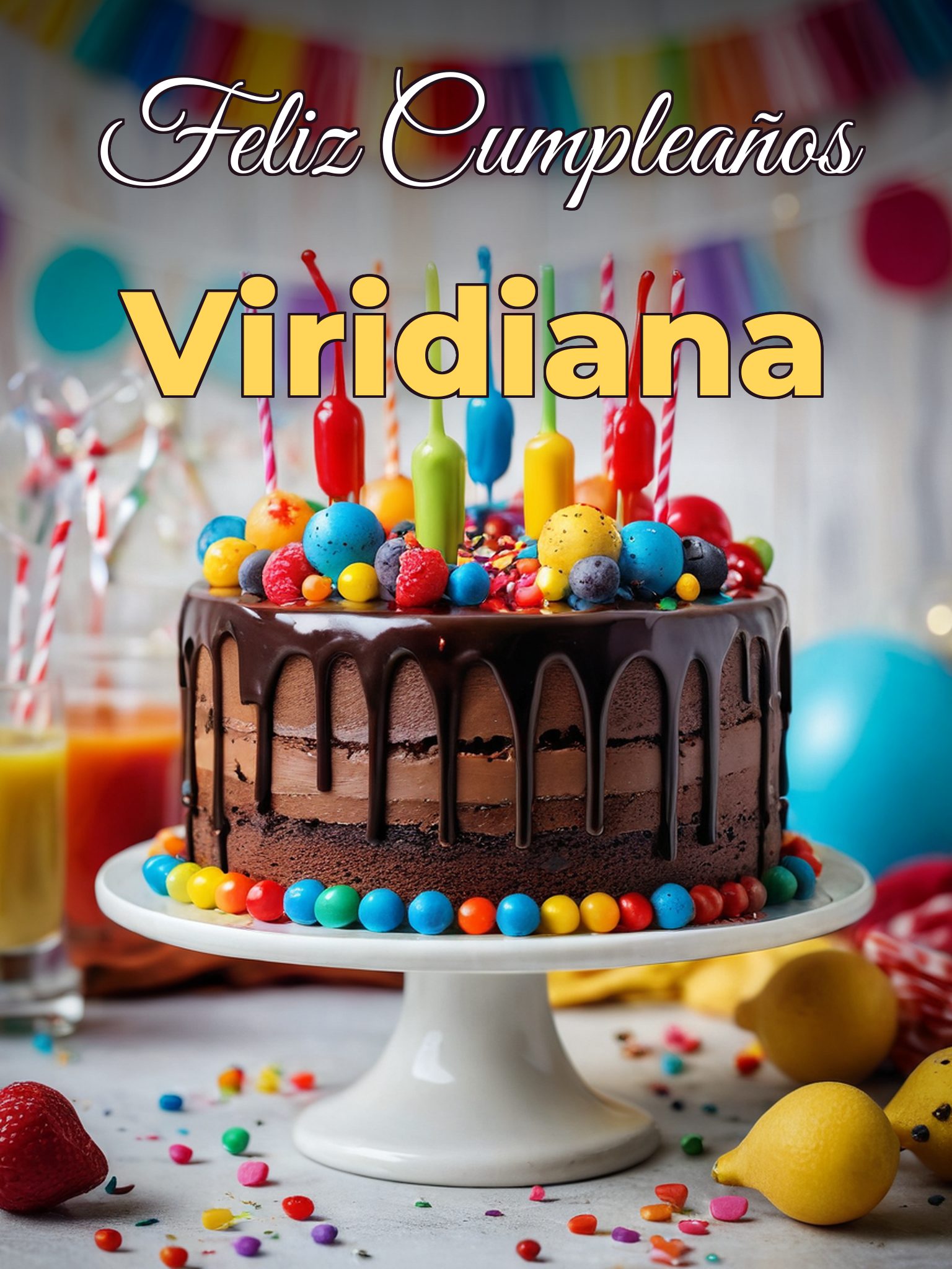 Feliz cumpleaños viridiana