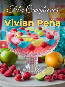 Feliz cumpleaños vivian peña