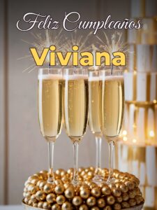 Feliz cumpleaños viviana