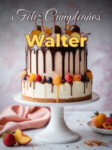 Feliz cumpleaños walter