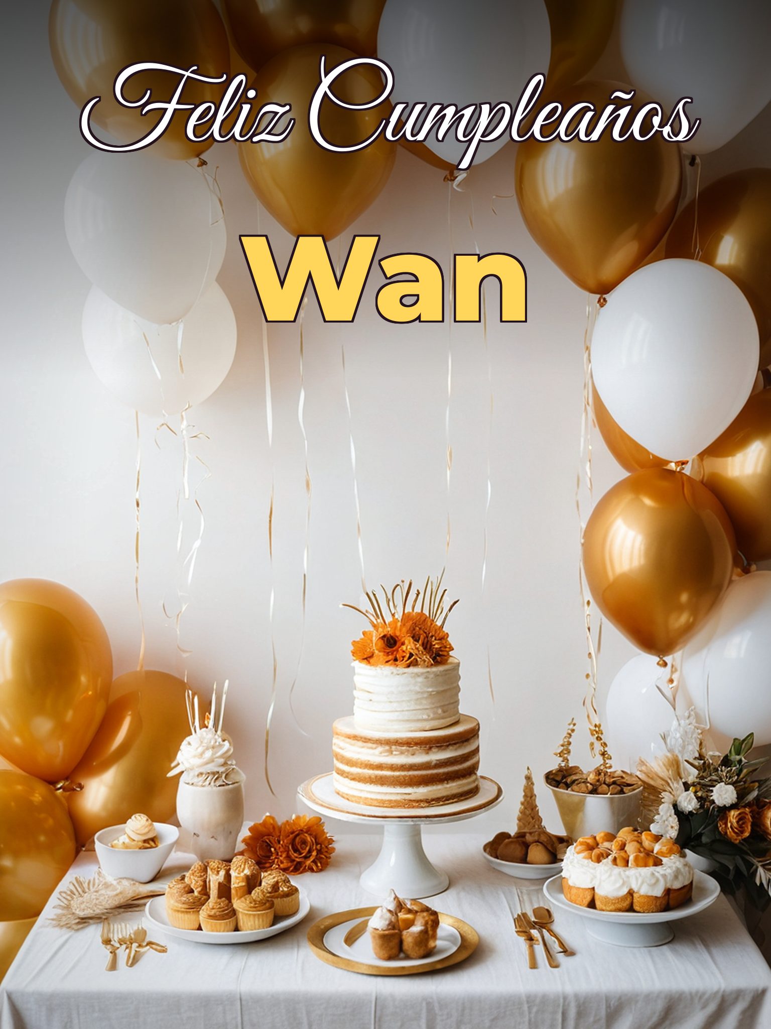 Feliz cumpleaños wan