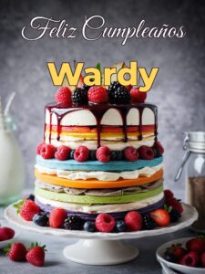 Feliz cumpleaños wardy