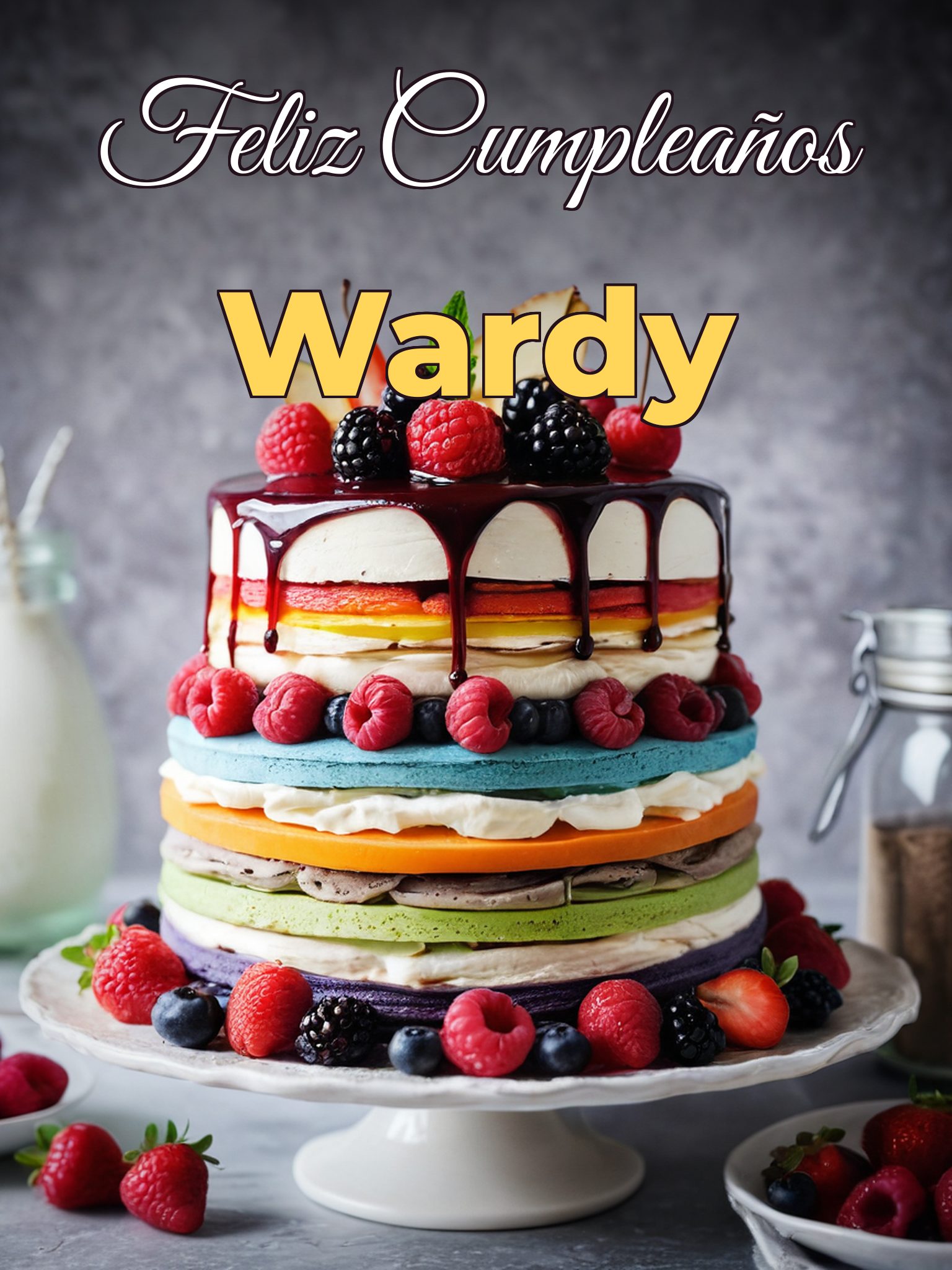 Feliz cumpleaños wardy