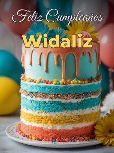 Feliz cumpleaños widaliz
