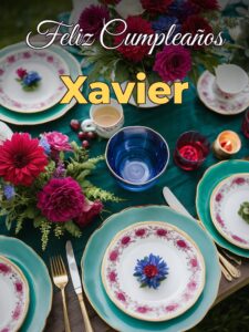 Feliz cumpleaños xavier