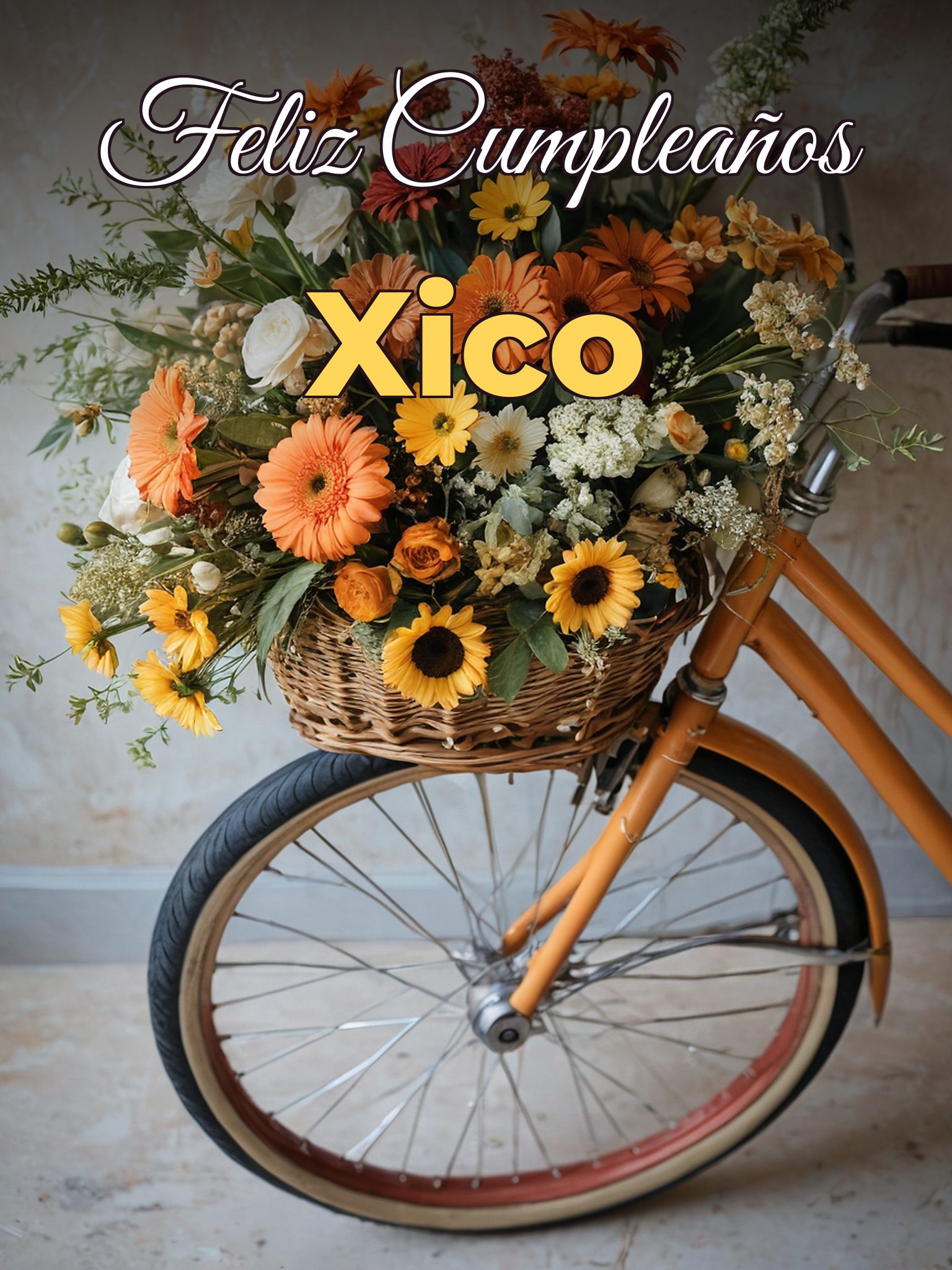 Feliz cumpleaños xico