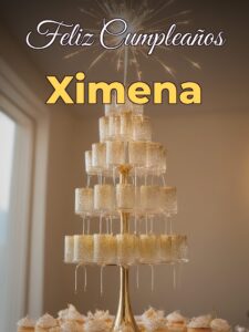 Feliz cumpleaños ximena
