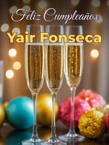 Feliz cumpleaños yair fonseca