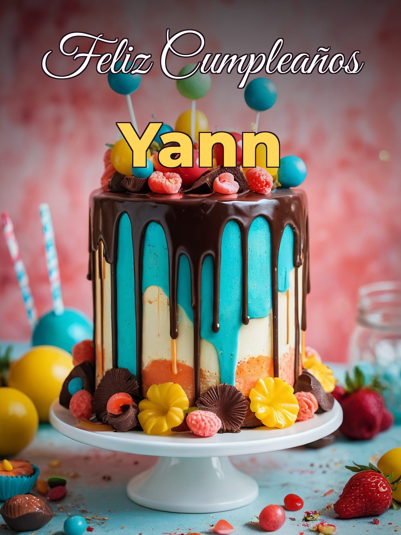 Feliz cumpleaños yann