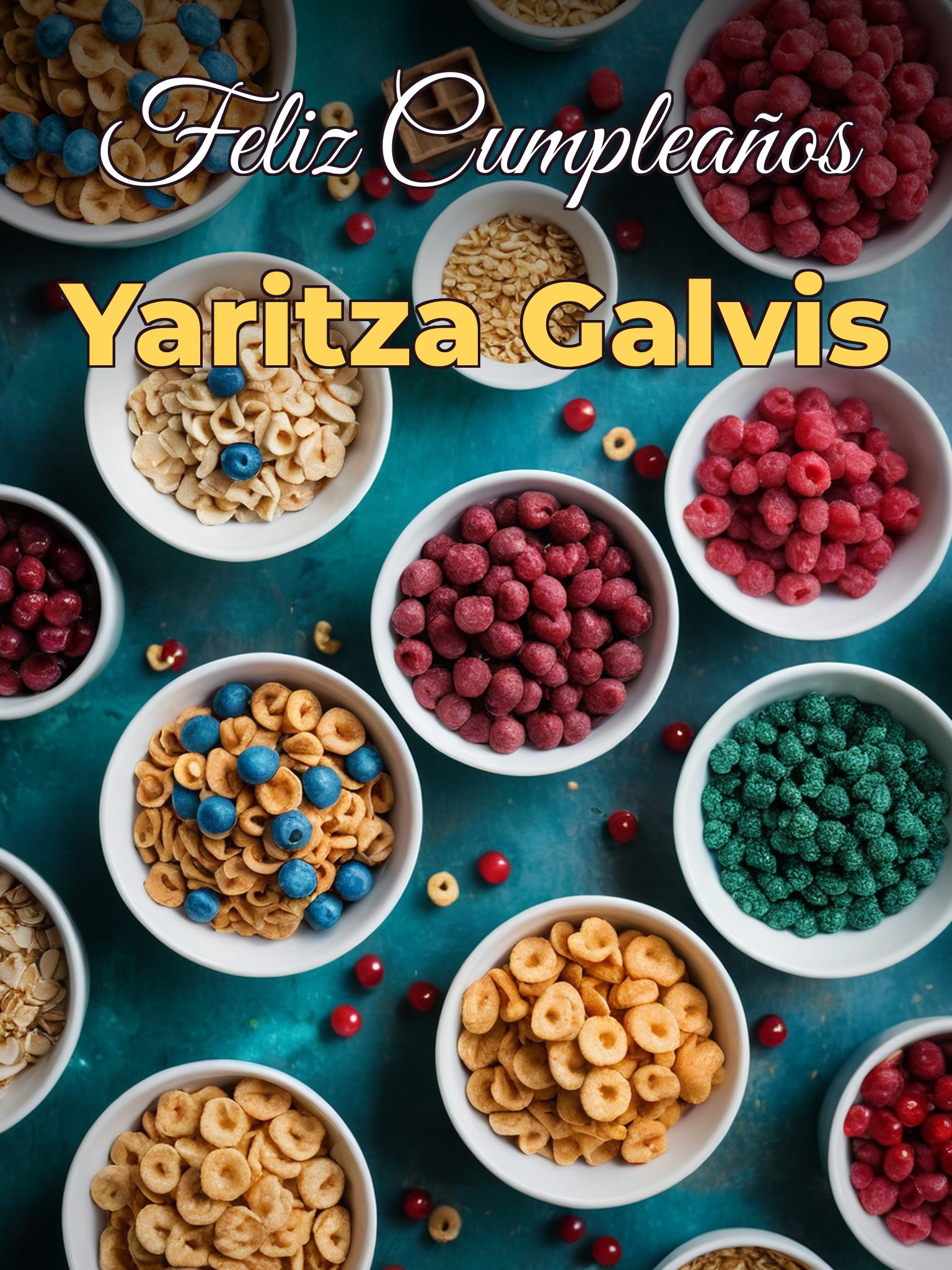 Feliz cumpleaños yaritza galvis