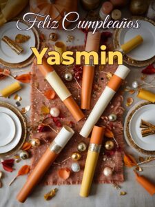 Feliz cumpleaños yasmin