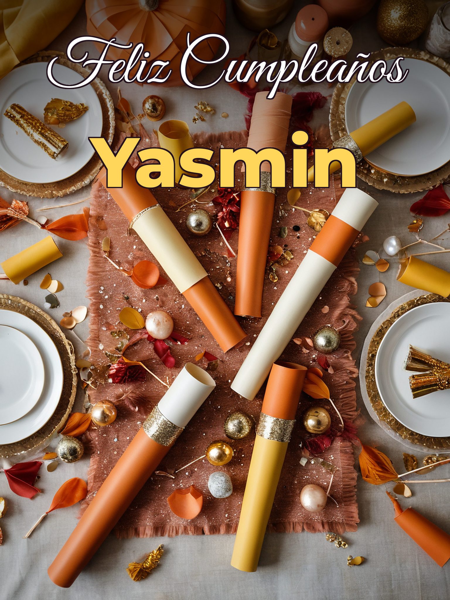 Feliz cumpleaños yasmin