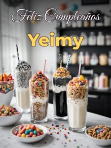 Feliz cumpleaños yeimy