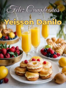 Feliz cumpleaños yeisson danilo
