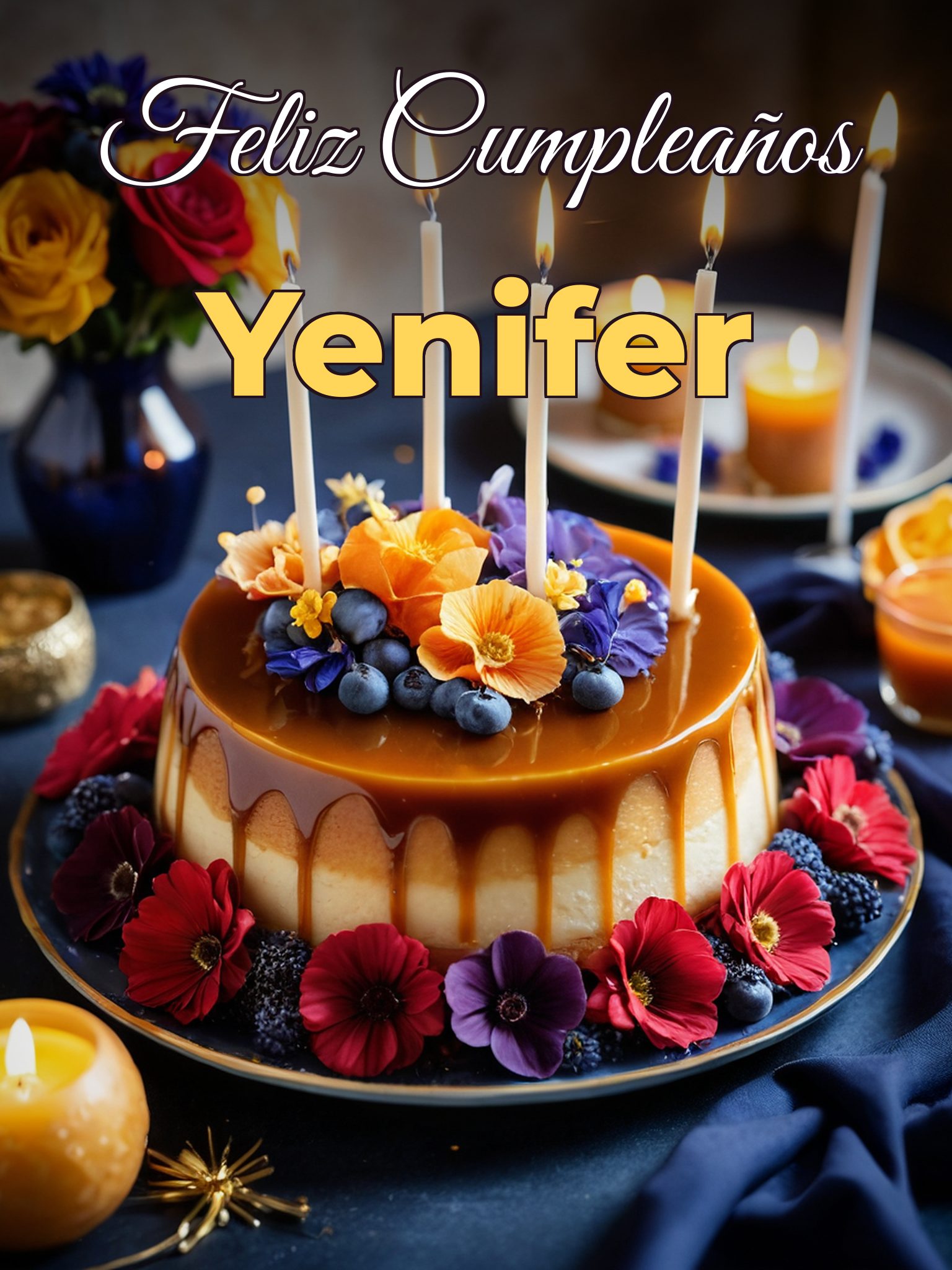 Feliz cumpleaños yenifer