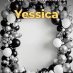 feliz cumpleaños yessica