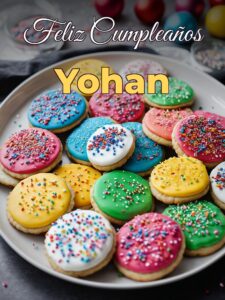 Feliz cumpleaños yohan