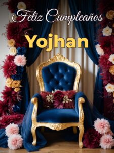 Feliz cumpleaños yojhan