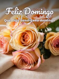 Feliz día domingo mi amor para WhatsApp