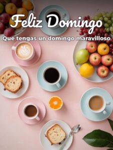 Feliz domingo en familia para WhatsApp